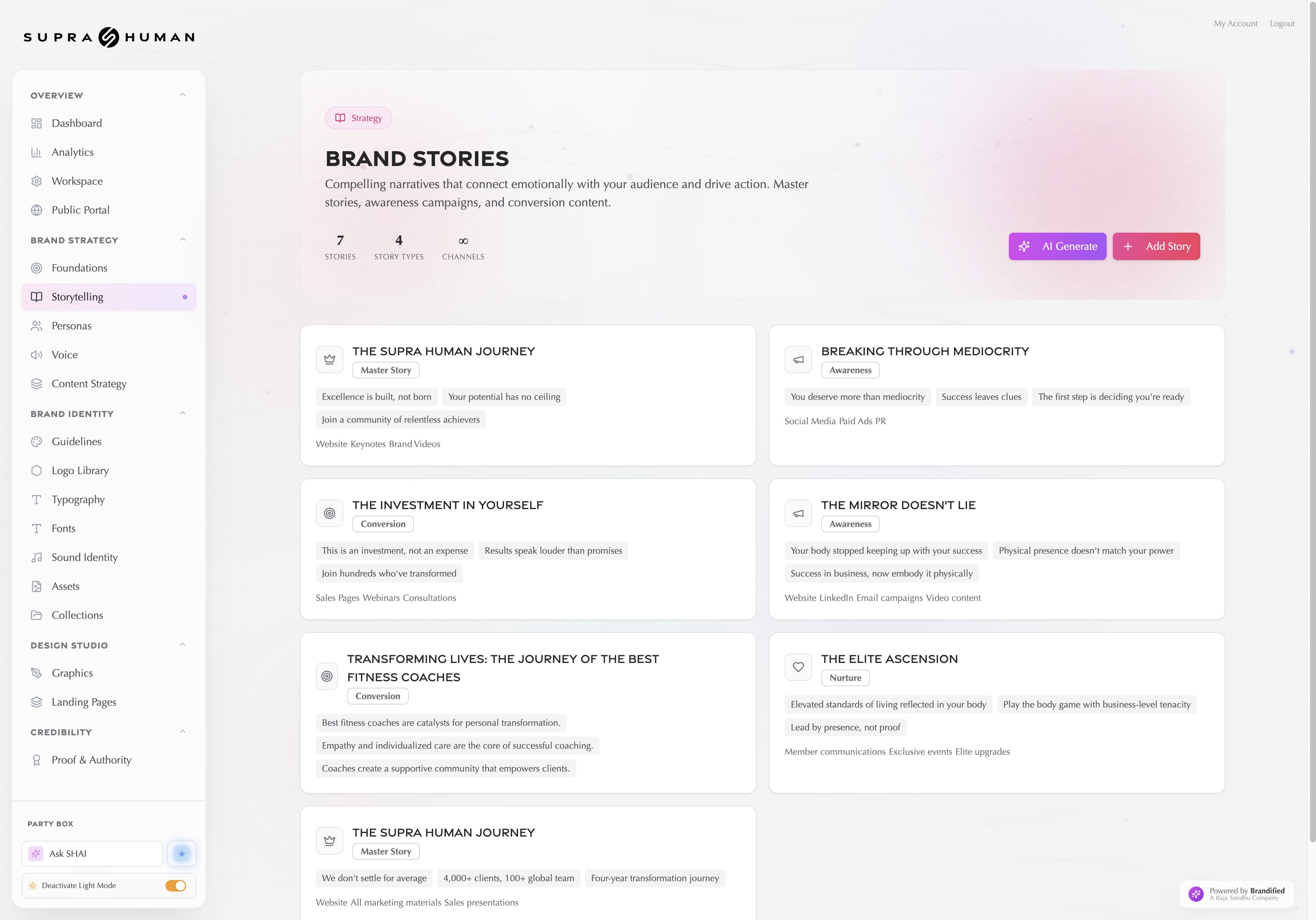 Stories that sell without selling